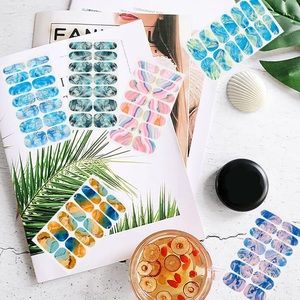 Mystery Nail Wraps - 1 Solid, 1 Design, 1 Mani Kit